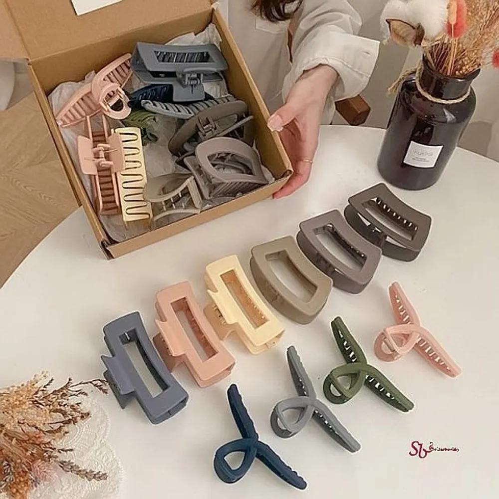 Claw clip half set hair clip updo half-up hair clip claw clip large claw clip wxy498