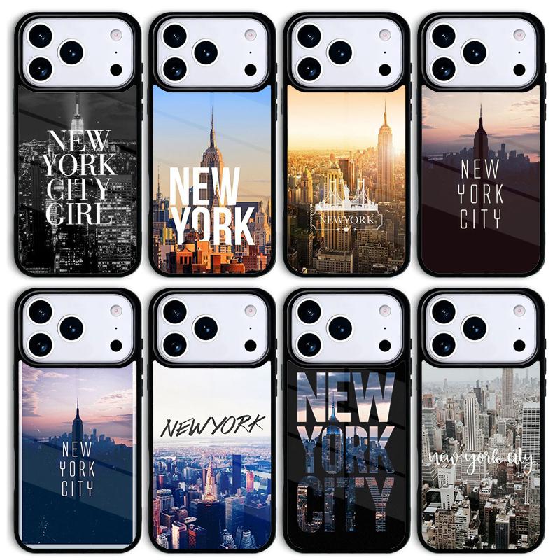New York City Mobile Phone Case for IPhone 17 AIR 16pro Max 15 14 13 12 11 Bumper Cover