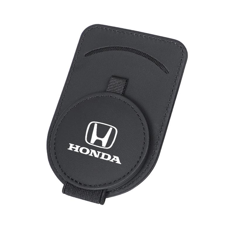 

Car Visor Glasses Clip Car Emblem Card sunglasses Bracket For Honda Civic Accord Crosstour Spirior Odyssey Avancier UR-V Sienna чорний