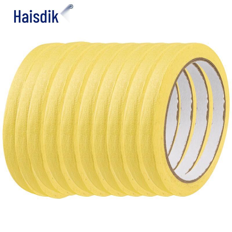 Haistdick Colored Masking Tape 10mm x 20m (10 rolls)