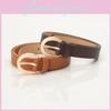 Trendy Women Waist Belt Pu Leather Alloy Buckle For Casual And Formal Wear