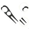 Golf Divot Repair Tool Green Fork Groove Cleaner Lightweight Replacement Accessories Stainless Steel