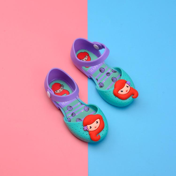 Korean Style Cute PVC Jelly Sandals for Girls - Summer 2025 Collection 27