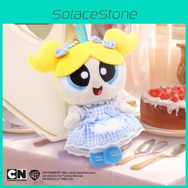 Powerpuff Girls Blossom Lolita Dress Up Cartoon Plush Figure Pendant Decor Room