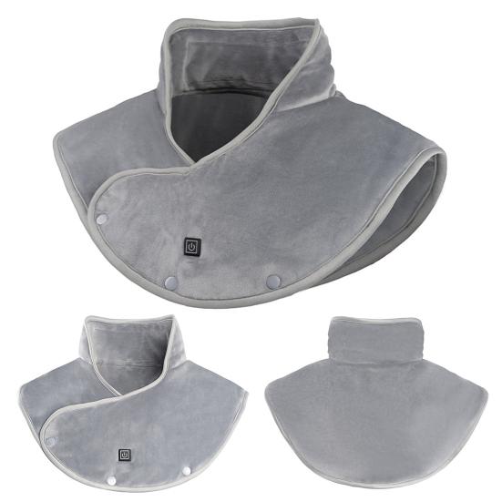 Electric Shawl USB Heating Wrap with 3-Speed Temperature Control Ultimate Comfort Portable Convenient Neck Warmer