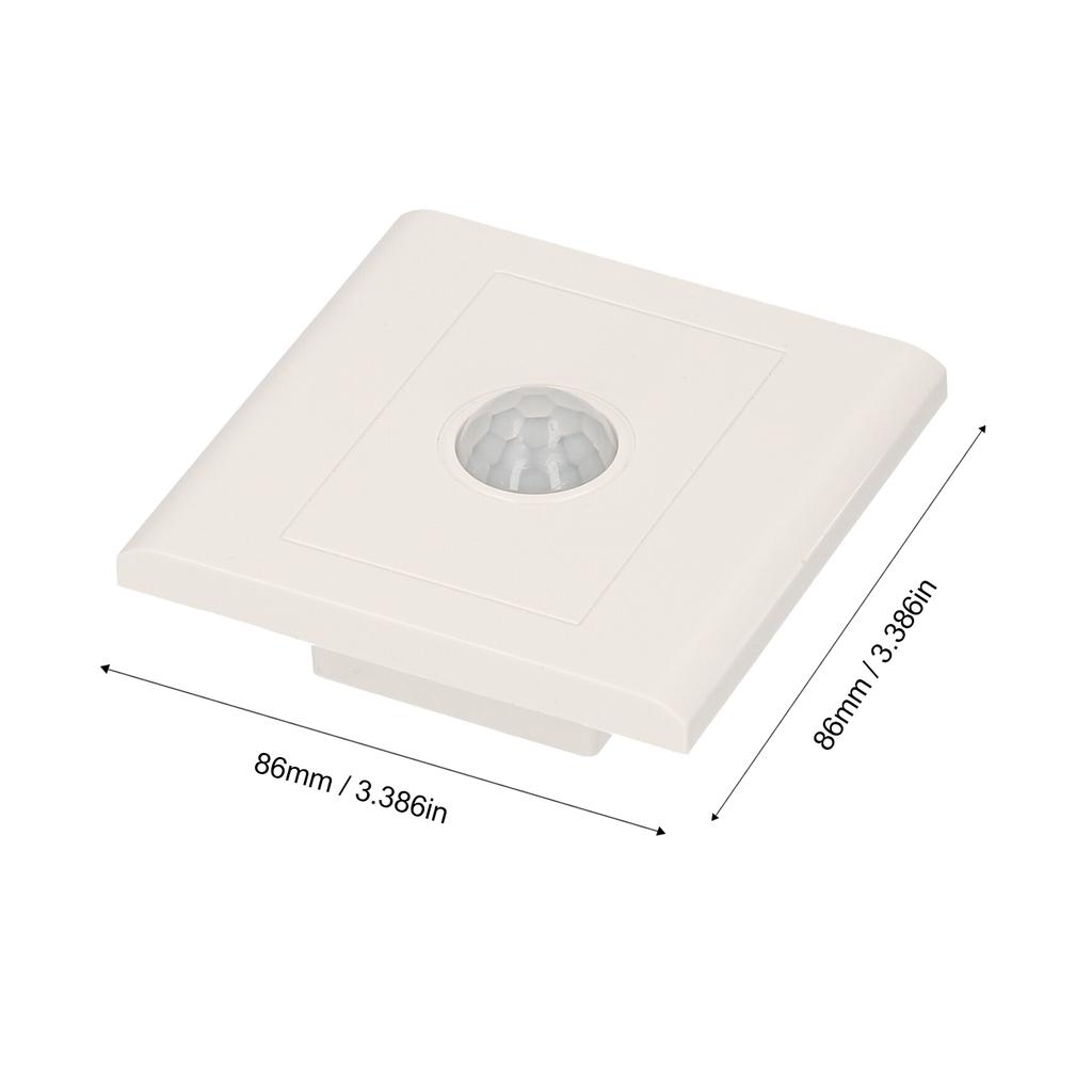 PIR Sensor Light Switch Live Line In  Out Motion Activated LED Light Switch Auto Control Lamp Wall Switches Smart Body
