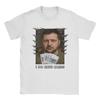 Ukraine I Have Cards Zelensky Men T Shirts Ukrainian Humorous Tees Short Sleeve Crew Neck T-Shirt 100% Cotton Plus Size Clothes