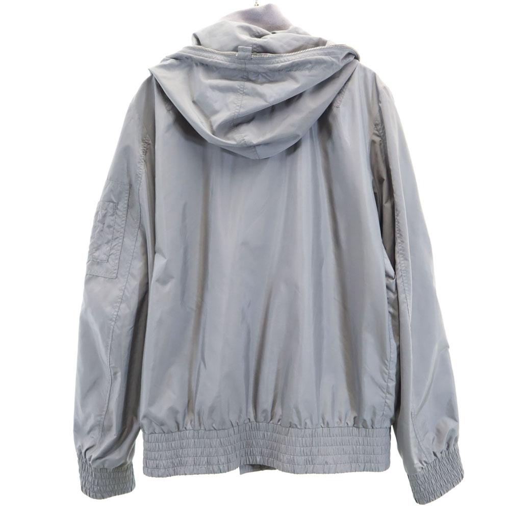 NEIL BARRETT Flight jacket S gray Parker Men's Used