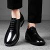 Luxury New Minimalist White Men's Banquet Dress Shoes Groom's Wedding Shoes Office Men's Business Leather Casual Shoes Big Size