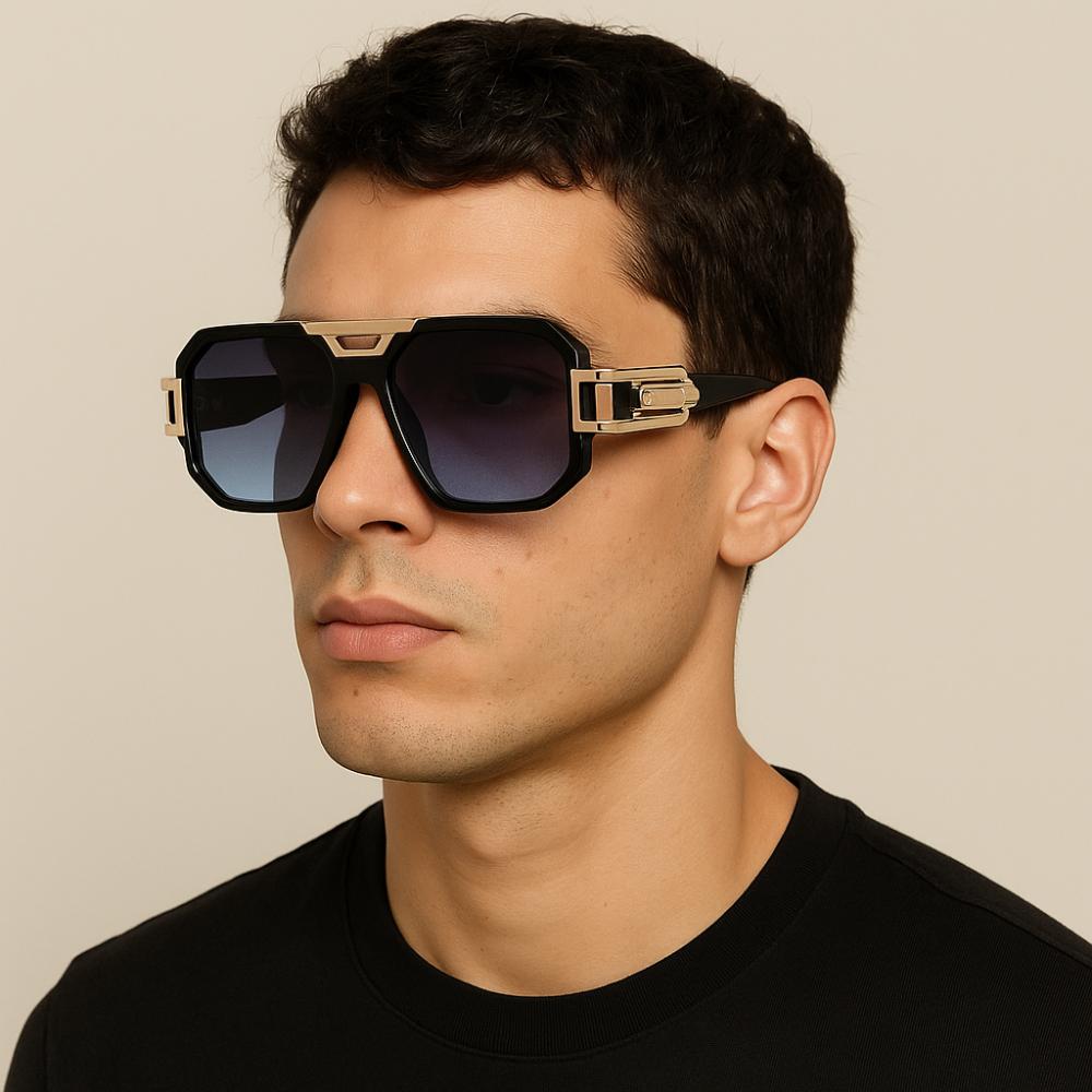 Large Frame Retro HD Sunglasses Oversized Anti-UV Glasses Party Unisex Sunnies Summer