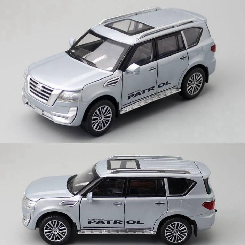 Simulation Patrol Alloy Suv Sedan Model Toy With Sound And Light Function