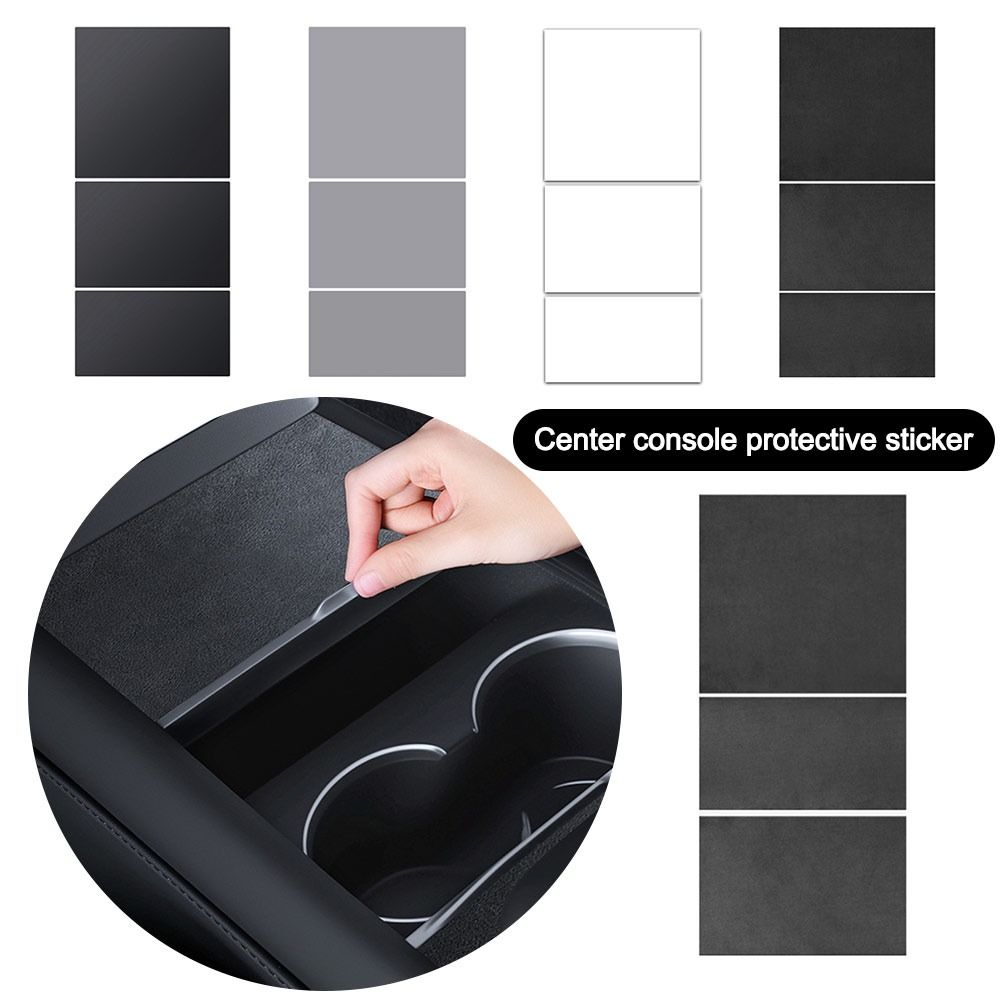 Anti-slip Center Console Cover Adhesive Wear-resistance Central Control Panel Film for Model 3/Y Juniper Launch 2025