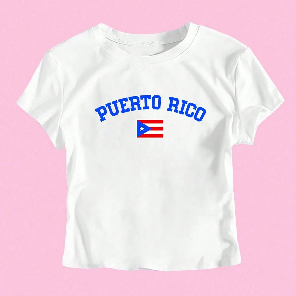 European station personalized retro street European and American style T-shirt women's alphabet printing navel top Spice girl sexy T-shirt