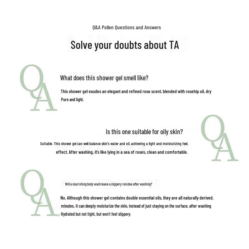 Sansheng Flower Essential Oil Fragrance Wash & Bath Set