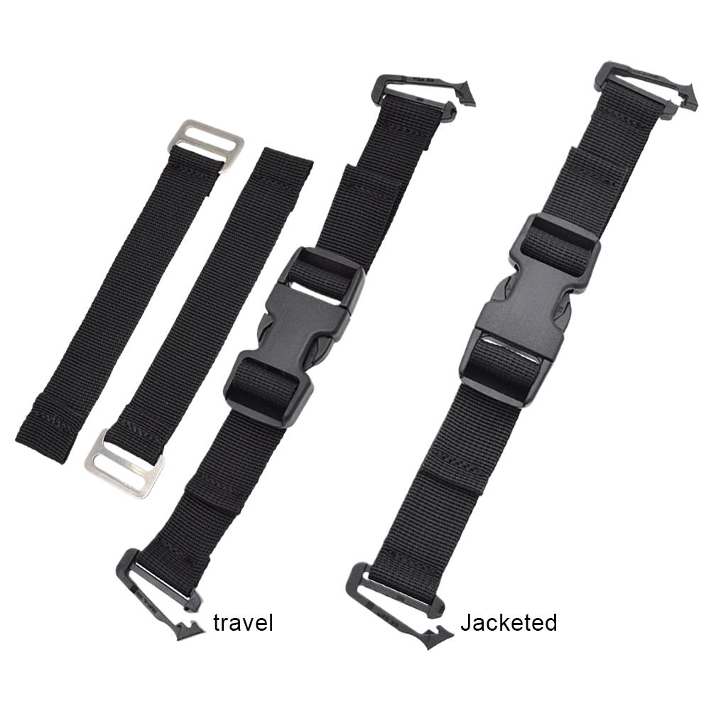 Backmount Fixed Strap Backpack Chest Strap Quick Release Diving Backplate Strap BCD Tank Strap for Underwater Equipment