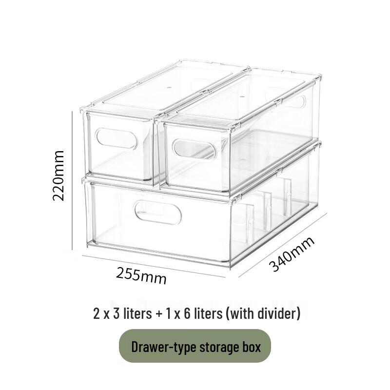 Zhaiwanjia Refrigerator Storage Drawer Set