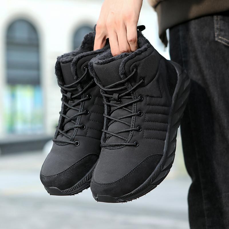 Zimní Zateplené Sněhule Pánské Dámské Vodotěsné Trekové Boty Outodor Bavlnou Polstrované Boty Lehké Pohodlné Trekové Boty Velikost 36-47