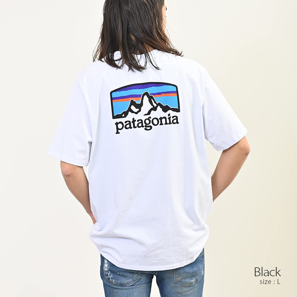Patagonia Fitz Roy Horizons Responsibility Tee 38501 White (Men's (L)) [Used]