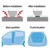 10Pcs Car Door Shock Absorber Buffer Pads Universal Silent Door Closing Anti-Collision Stickers Auto Door Damping Protector Cu Interior Mirrors 6