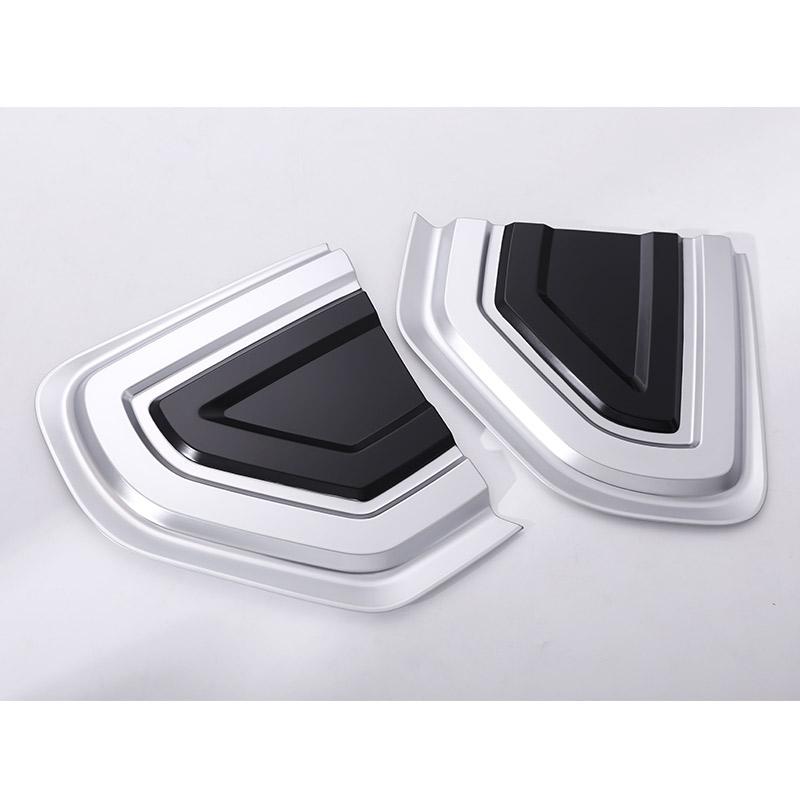 

For Land rover Range Rover Sport 2014-2026 ABS Silver Car Center Console Side U Shaped Panel Decorative Sticker Car Accessories