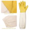 1 Pair Professional Canvas Sheepskin Gloves Anti-sting Beekeeping Tools Safe Beekeeping Gloves