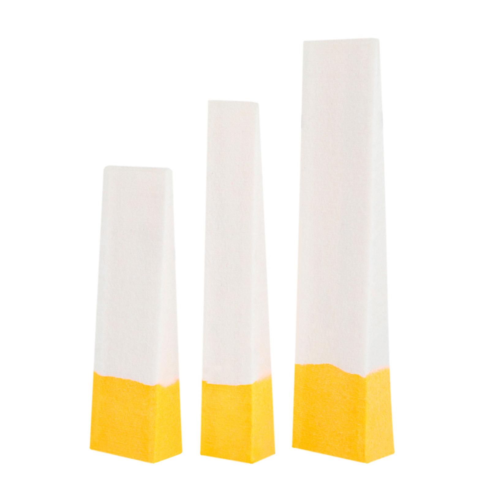 

3 Pcs Piano Tuning Wedges Piano Sound Stop Tools Piano Mutes Tool Wool Felt Wedge Mute Musical Instrument Accessories