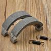 TB50 Brake Pad Moped Scooter Brake Block Pads Brake Shoe Block Pedal Block Pads Scooter E-bike Drum