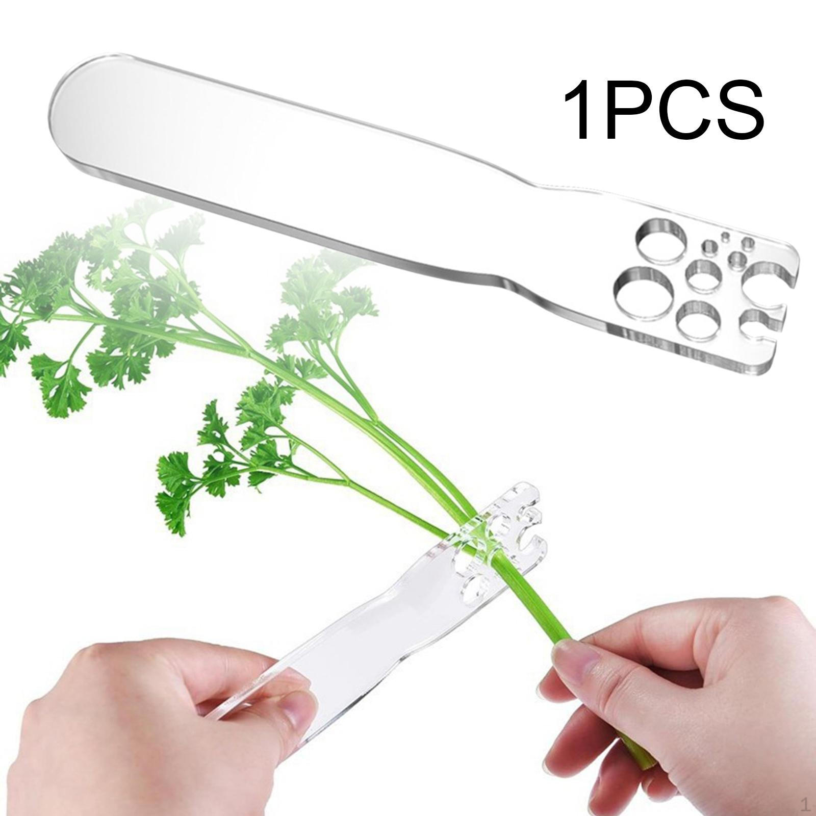 

Vegetable Leaf Remover Acrylic Herb Tool