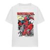 Deadpool Unisex Adult Comic Strip T-Shirt
