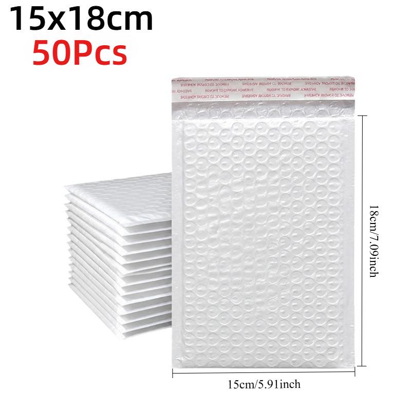 Waterproof Bubble Envelopes Bag Pearl Film Thickened Shipping Bags Self-Sealing Foam Envelope Courier Bags for Express Packaging