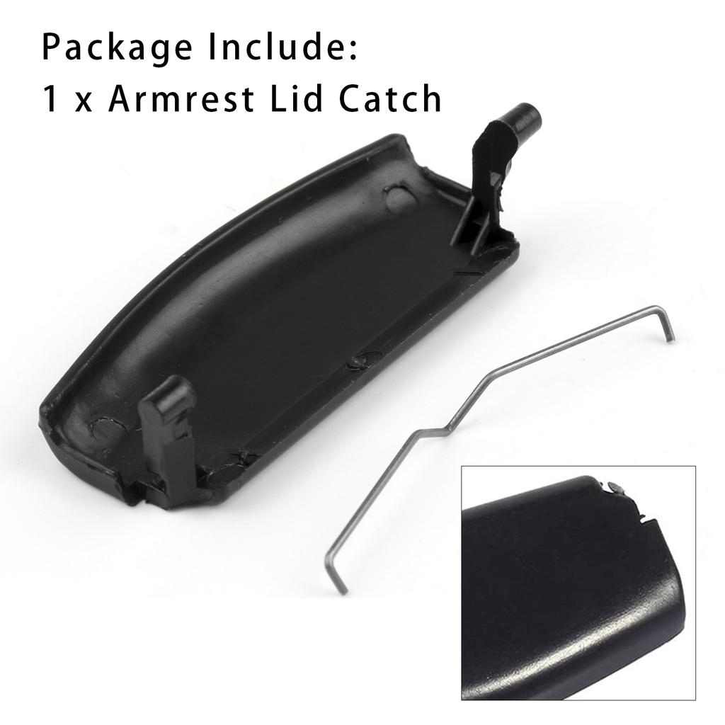 Black Console Center Armrest Lid Latch For A4 B6 B7 2001-2008 8E0864245E