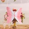 Handmade Crinkle Paper Butterfly Decorations For Storefront Visual Merchandising Event And Photo Backdrops