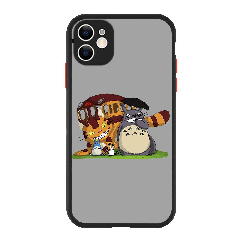 

Противоударный матовый чехол для телефона «Мой сосед Тоторо», CaFor iPhone 13 14 12 11 Pro Max XR XS X 7 8 Plus, силиконовый чехол-бампер iPhone 11 Pro