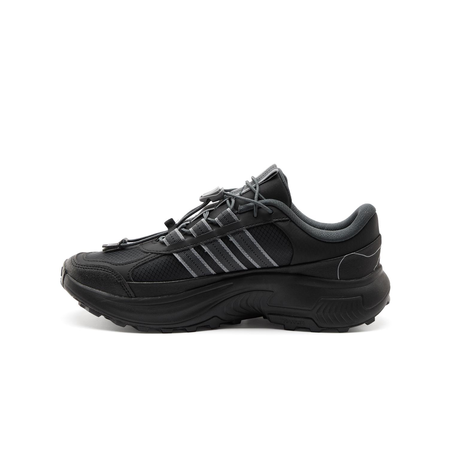 

New Adidas ROAM WANDER Shock Absorbers Slip Resistant Abrasion Resistant Breathable Low top Hiking Shoes Unisex Black JR7653 36