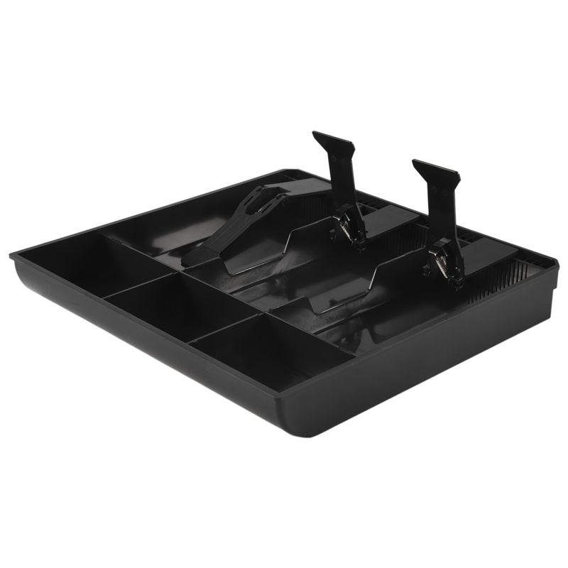 J1UL1N Money Cash Coin Register Insert Tray Replacement Cashier Drawer Storage Register Tray Box Classify Store