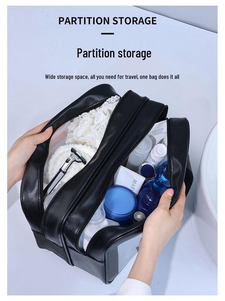 2025 Portable Travel Wash Bag for Dry and Wet Items