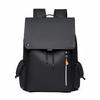 Men's Trendy PU Leather Business Laptop Backpack