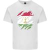 Torn Tajikistan Flag Tajik Day Football Unisexs Light Cotton TShirt