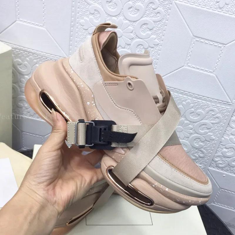 

New Women Platform Sneakers Cross Tied Buckle strap Men Casual Walking Sports Loafers Patchwork Size 35-46 Running shoes 35