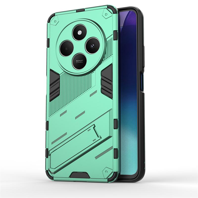 Phone Holder Case For Xiaomi Poco C75 Case Bumper Anti-knock Hard Armor Full Back Cover For Poco C75 Case For Poco C75 6.88 inch