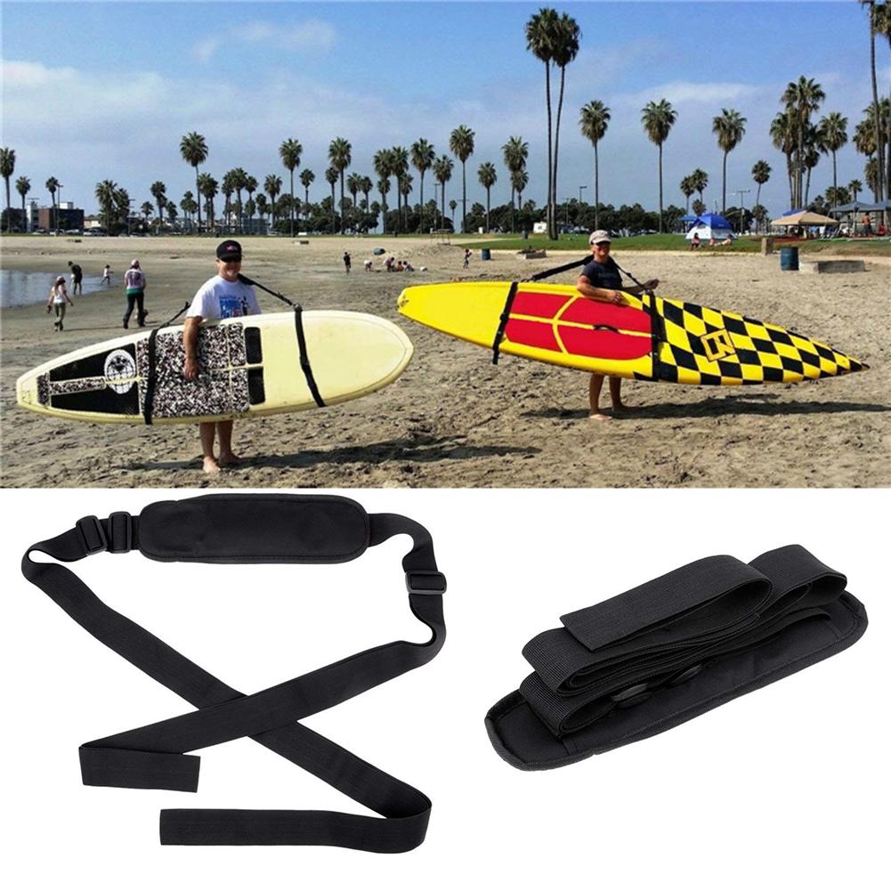 Surfboard Shoulder Carrying Strap Nylon Stand Up Paddle Board Carrier Comfortable Shoulder Carrier Band for Surfing