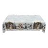 Christmas Tablecloth Winter Snowman Xmas Tree Wreath Design Rectangle Tablecloths Washable Fabric Table Cover