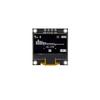 0.96 Inch 128x64 IIC 4pin OLED Display Module High Contrast Screen Board for Microcontroller Electronic Test DIY Projects