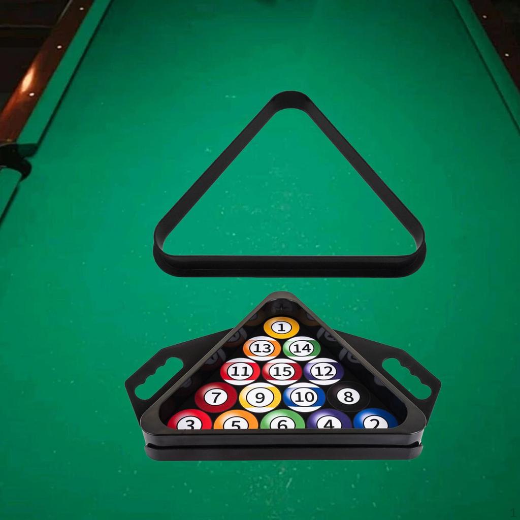 Billiard Triangle Rack Ball Holder Accessories Supplies Professional Table Pool Frame for