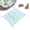Small Pet Hammock Warm Envelope   Hanging Bed Cage with Hooks for Hamsters Rabbits