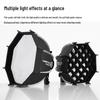 Ambitful Zhijie Quick-Install Octagonal Mini Softbox for Godox TT520II V1 Flash