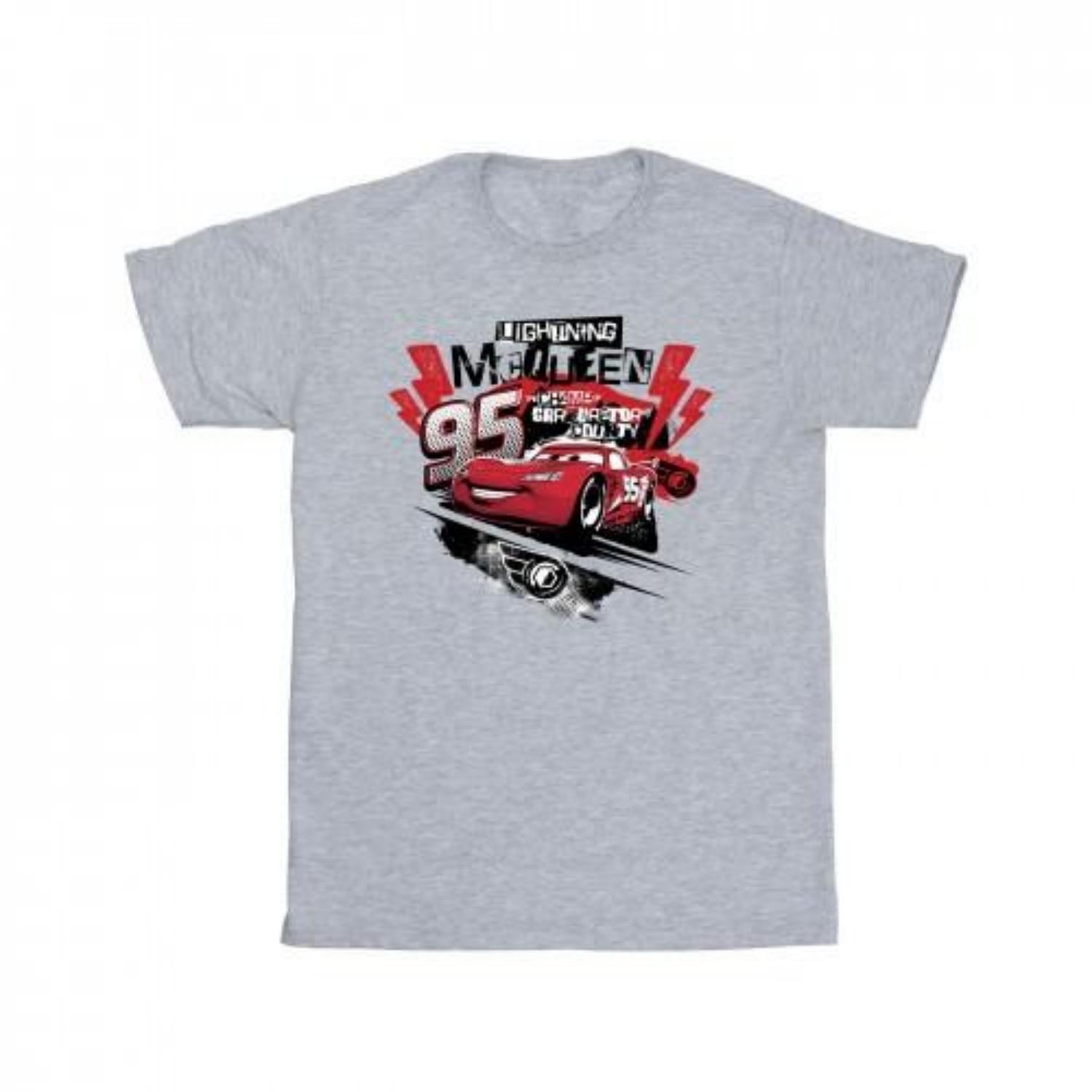 Disney Mens Cars Lightning McQueen Collage T-Shirt XXXXL