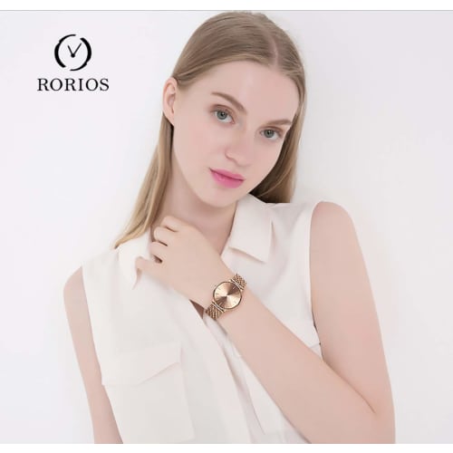 RORIOS Women's Watch, Stylish, Classic, Simple, Business Watch, Made in Japan Quartz Movement