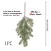 Artificial Plant Pine Needle Plastic Hotsale Christmas Tree Hangings Wreath Home Outdoor Garden Arch Diy Scrapbook Wedding Decor
