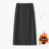 Minigonna Nera con Paillettes da Donna 2025 - Flanella di Lana Slimming High-End a Portafoglio Bodycon per Autunno/Inverno